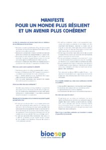 Texte du manifeste Biocoop