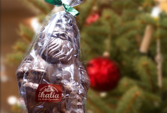 Père Noel en chocolat