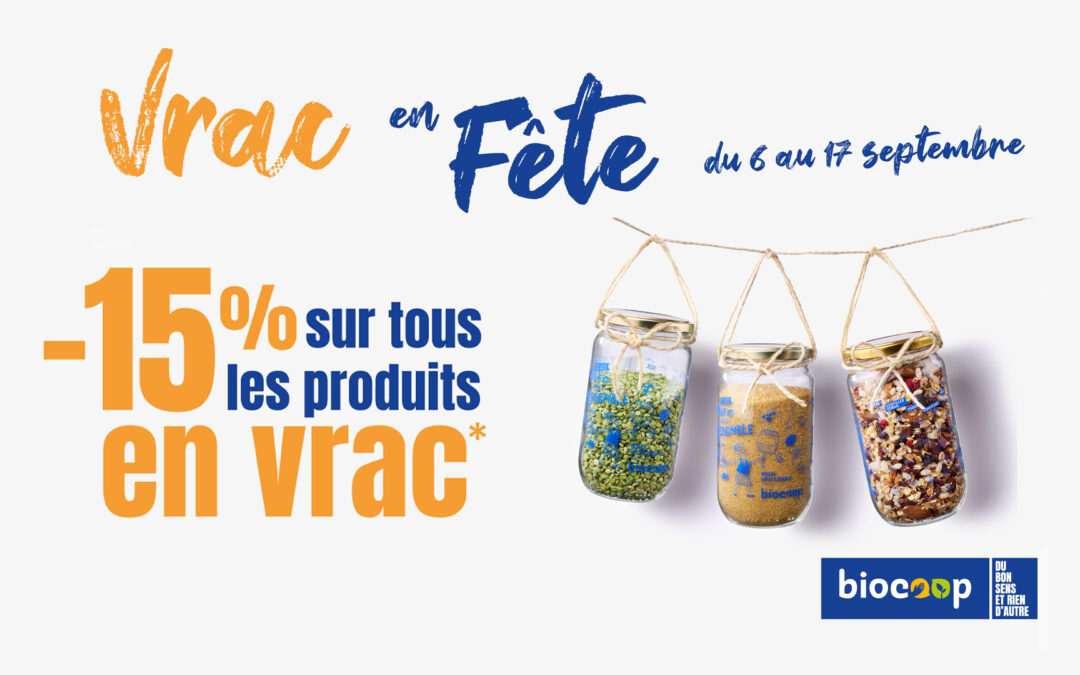 Promo sur le vrac !