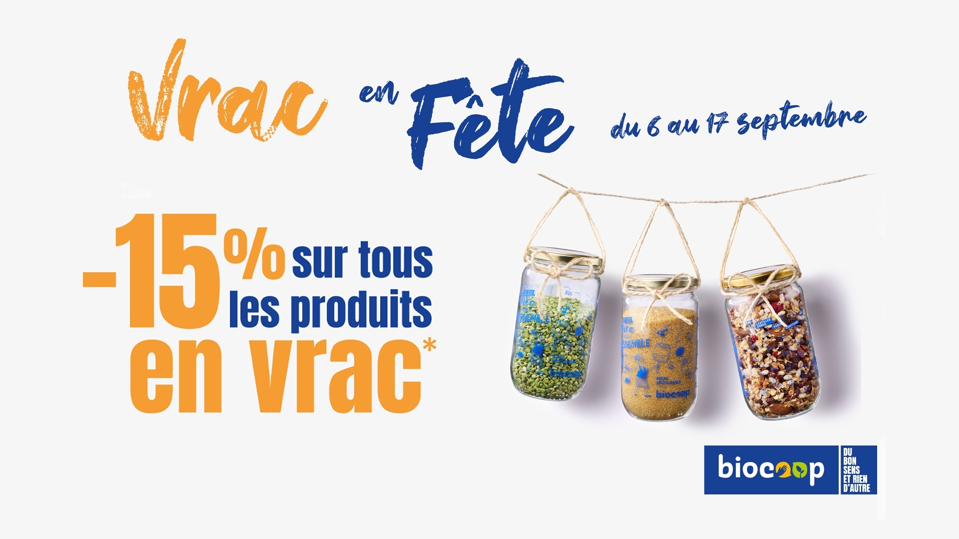 Promo sur le vrac !