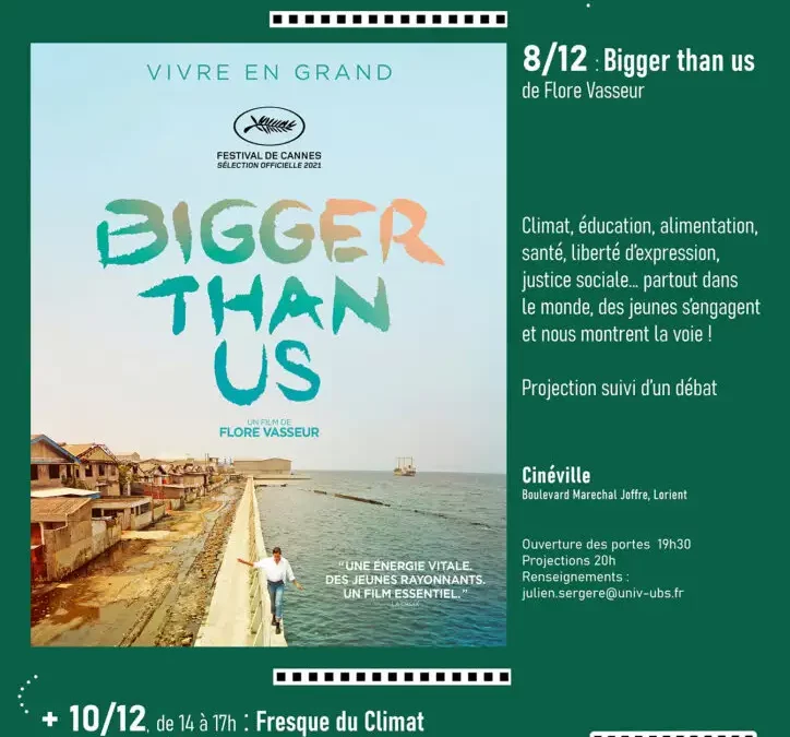 affiche de film "Bigger than us"
