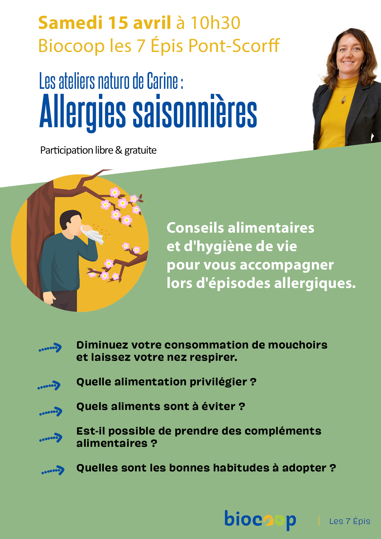 Atelier anti allergies