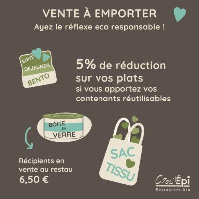 Croc’Épi à emporter