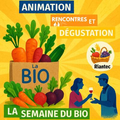 Semaine de la bio à Riantec