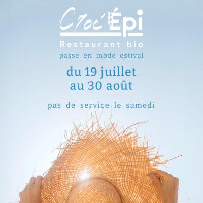 Croc’Épi en mode été