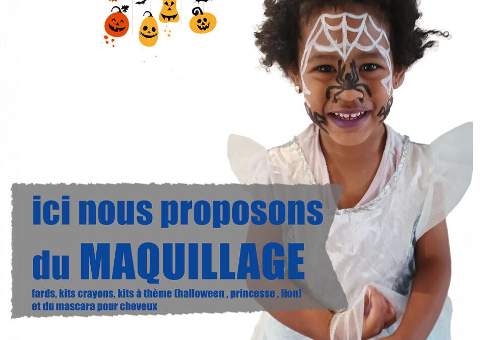 Maquillage d’Halloween