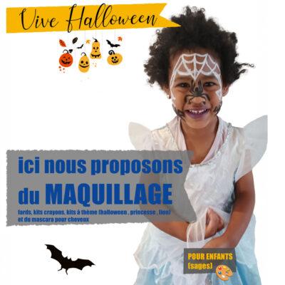 Maquillage d’Halloween