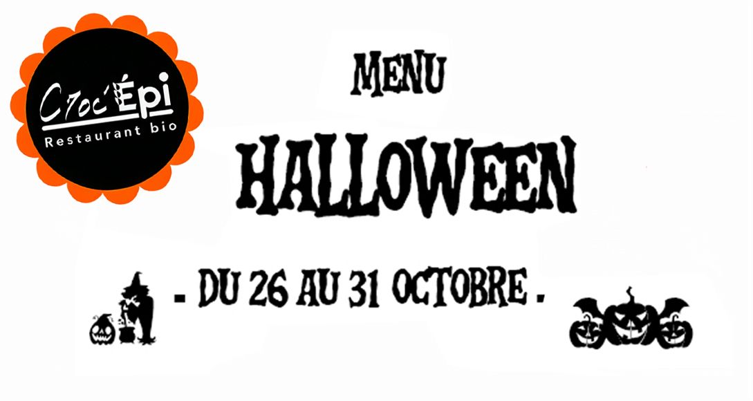 Menu site Halloween